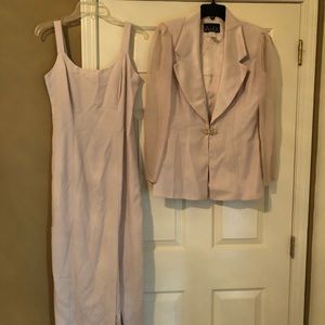 Alex Evening beige gown/jacket